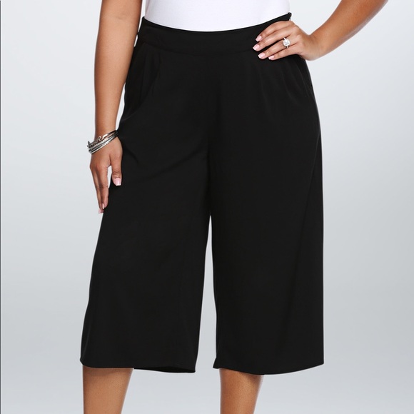 black culottes size 18
